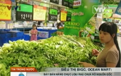 Vụ BigC bán rau không rõ nguồn gốc: BigC nói ngược lại kết luận kiểm tra